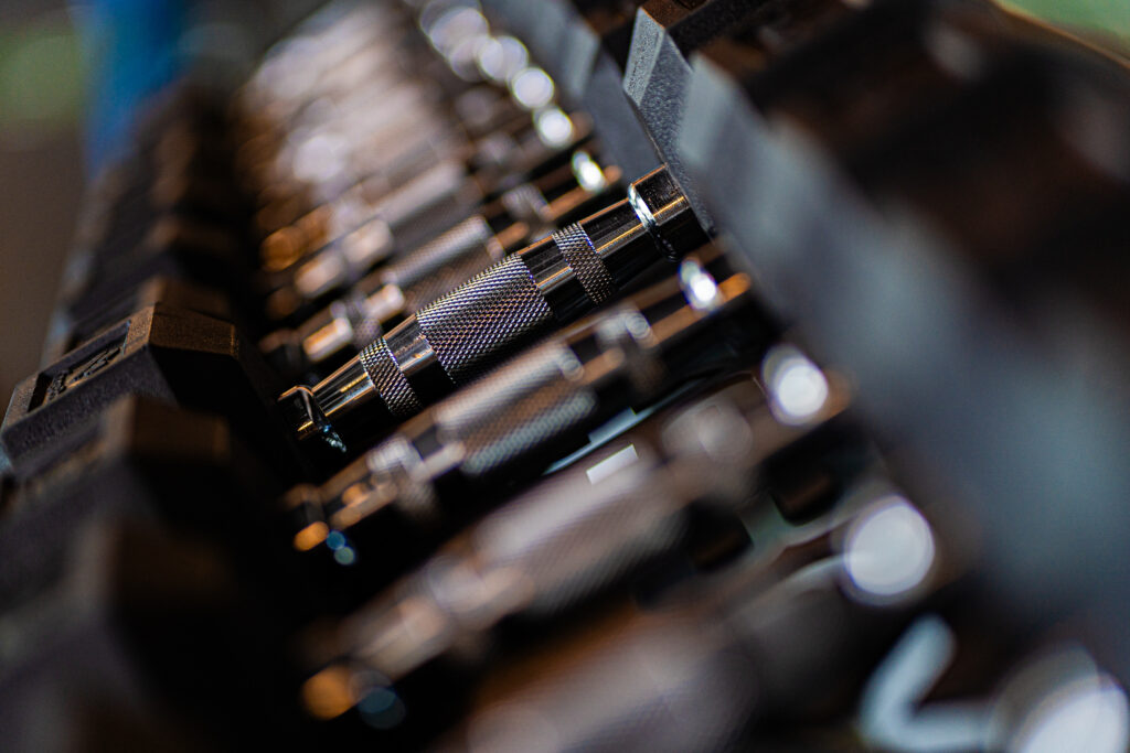Fitnessapparatuur op maat geselecteerd