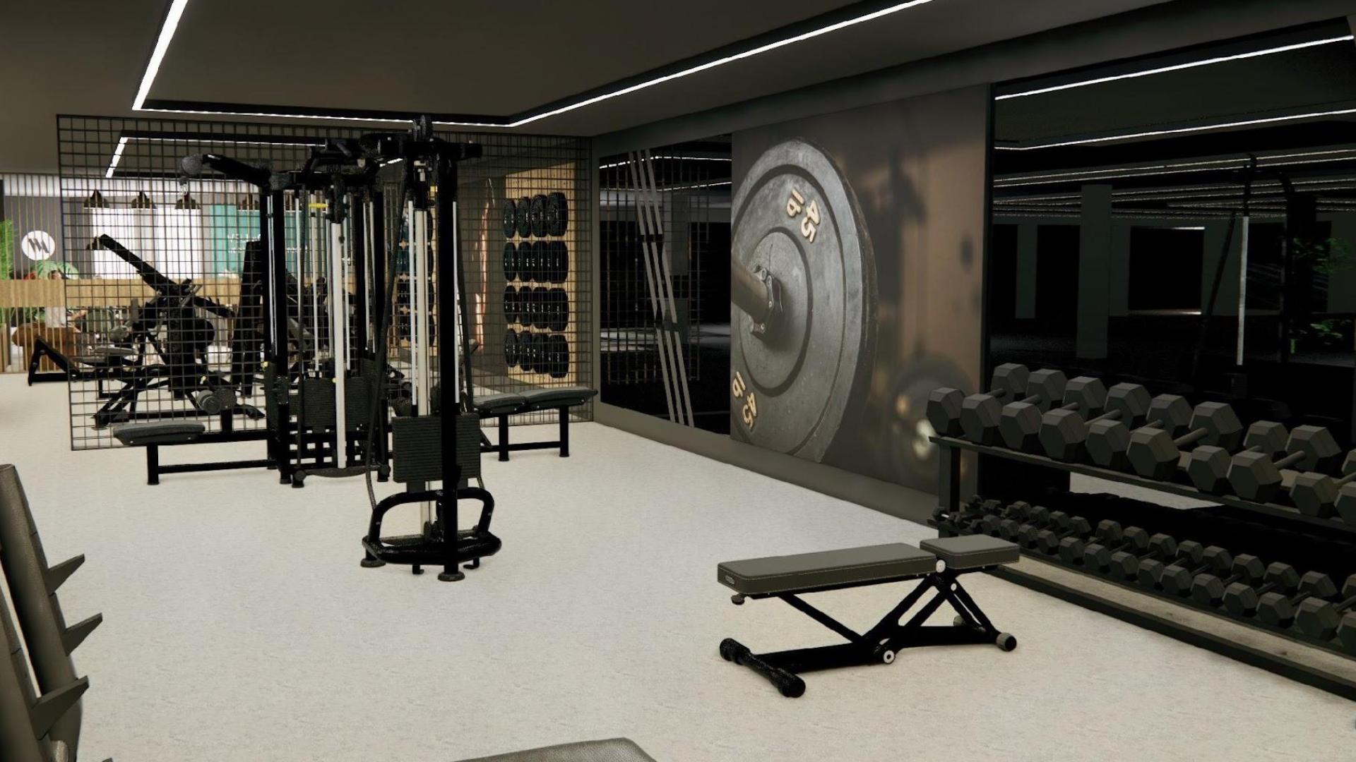 De grootste gym die wij tot nu toe hebben gebouwd
